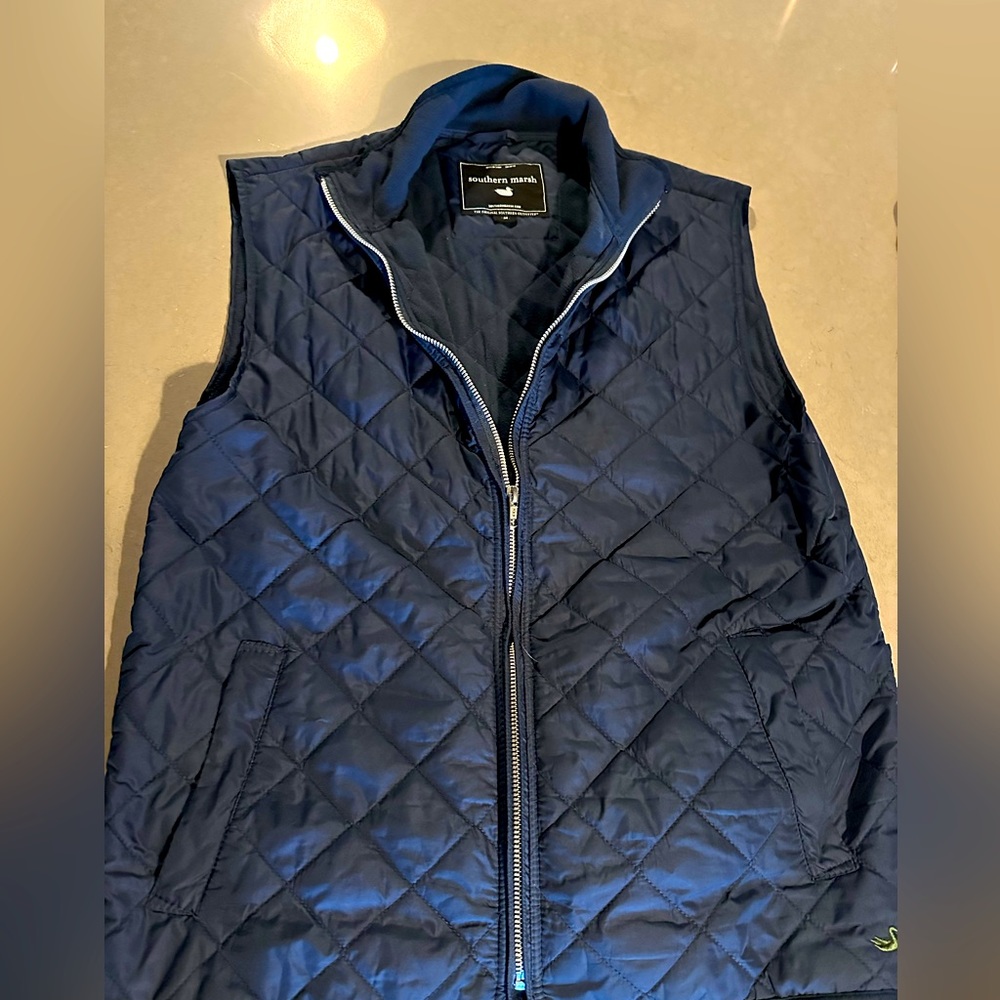 Southern Marsh- Medium. Marshall Quilted Vest